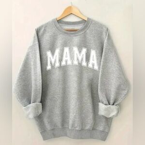 Gray 'MAMA' Women's Sweater 4X NEW
